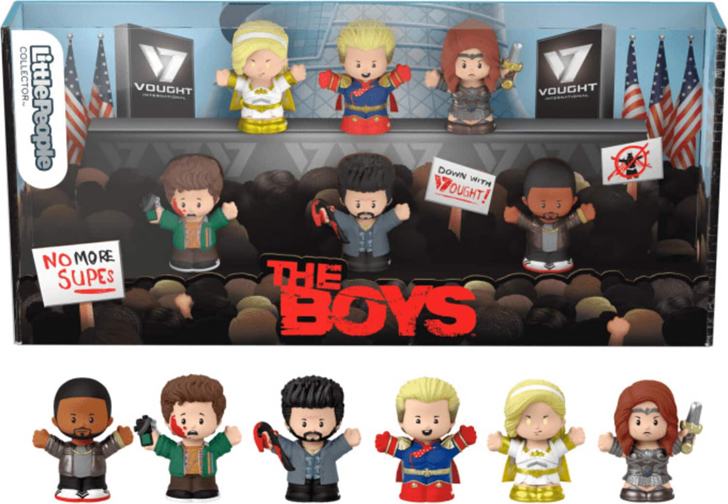 Fisher Price - Little People Collector: The Boys , 6-Pack, Special Edition - COLLECTIBLES - Multicolor