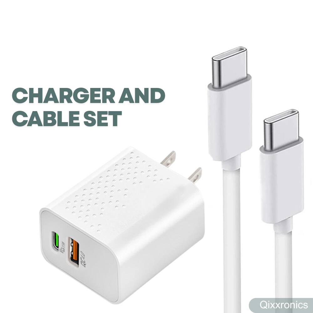 CHARGER AND CABLE SET  
QC4.0  
Qixxronics