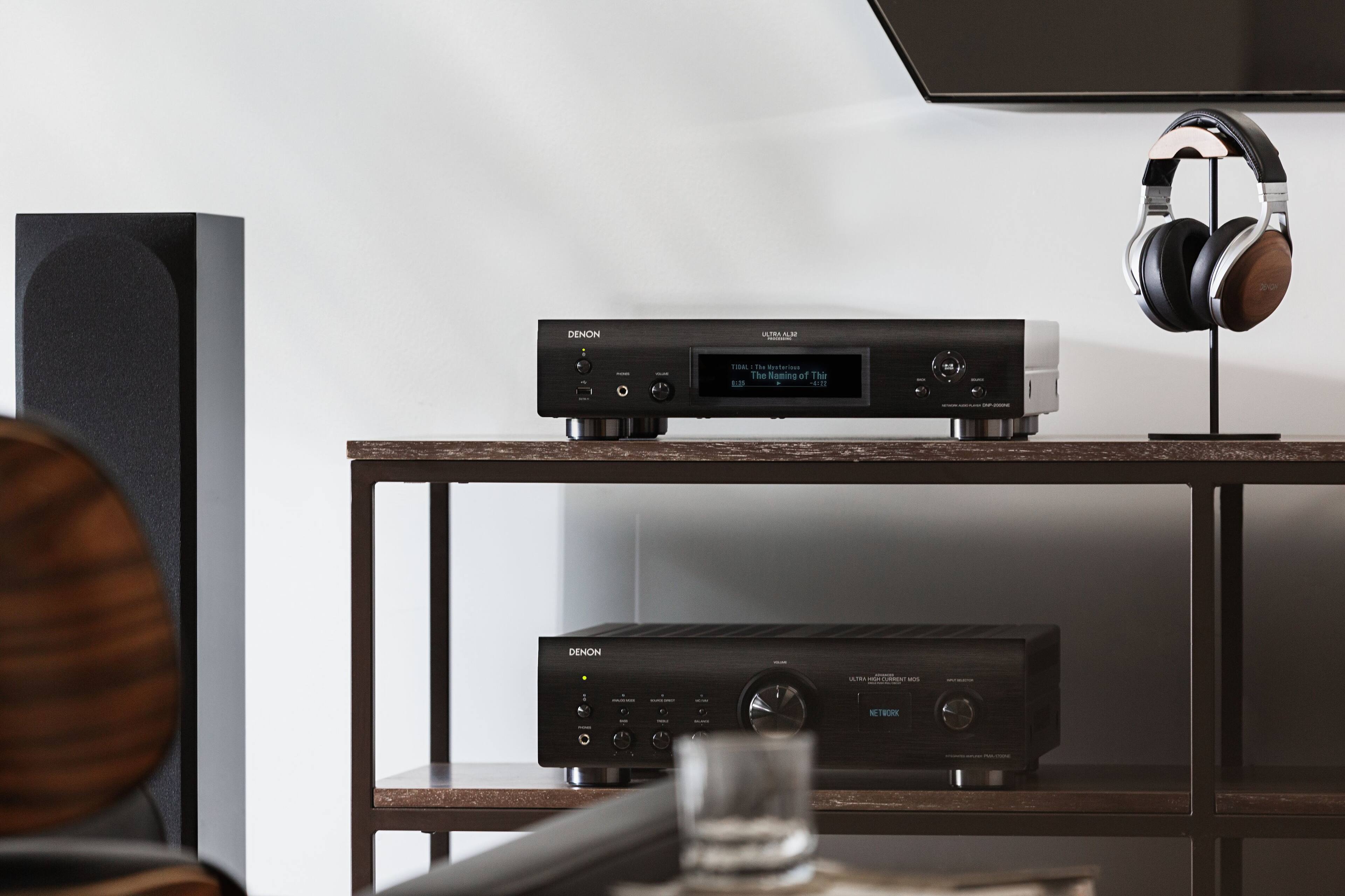 Alt View 18. Denon - DNP-2000NE Network Audio Player with HEOS, Alexa Compatible - Black.