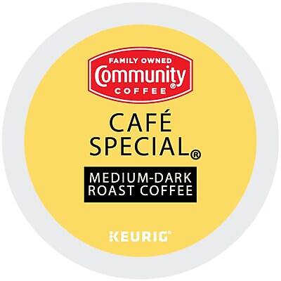 FAMILY OWNED  
Community COFFEE  

CAFÉ SPECIAL®  

MEDIUM-DARK ROAST COFFEE  

KEURIG