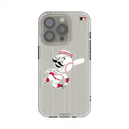 Keyscaper - MLB - Cincinnati Reds Cooperstown iPhone Clear Case - 16e - Multicolor