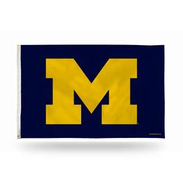 Rico Industries - Michigan Wolverines 3x5 Banner Flag with grommets for hanging - Multi