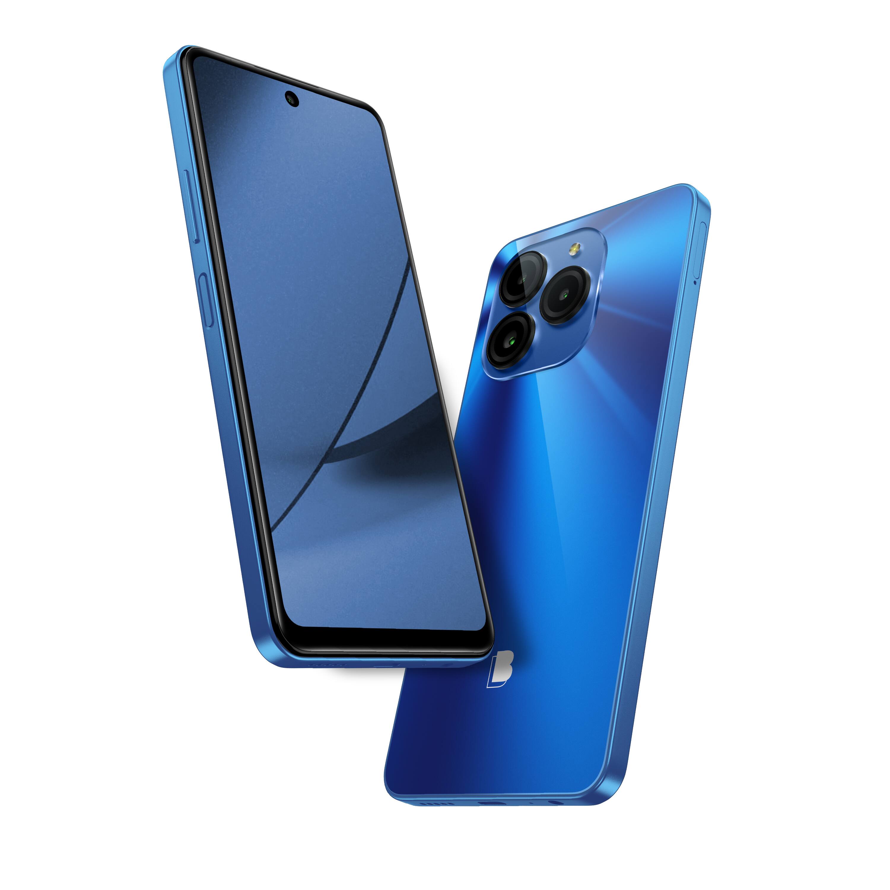 Angle. BLU - G54 128GB (Unlocked) - Blue.