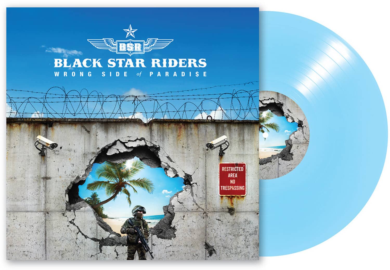 Black Star Riders - Wrong Side of Paradise - Blue   - VINYL LP price history on PriceWatchPro
