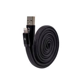 TYLT - Twirl Lightning Charging and Sync Cable - Black