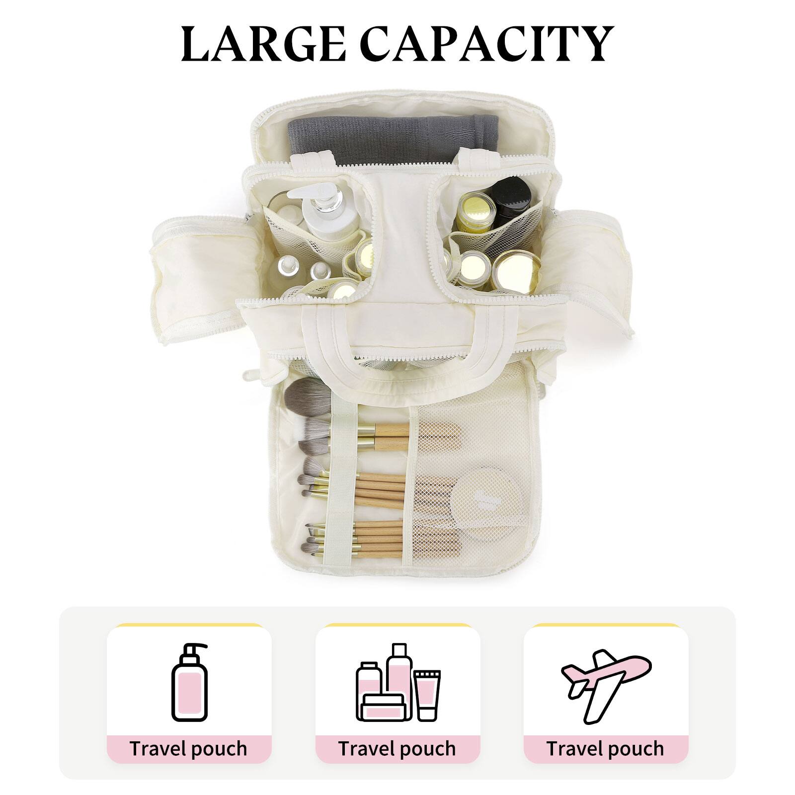 LARGE CAPACITY

Travel pouch

Travel pouch

Travel pouch