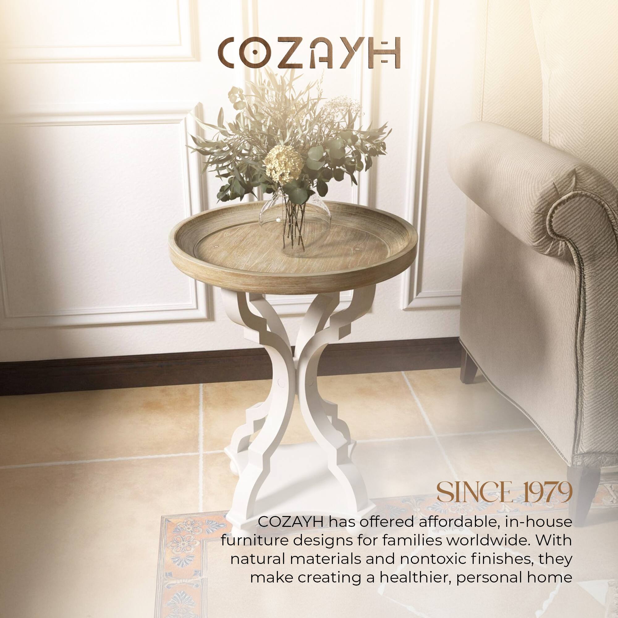 COZAYH

SINCE 1979

COZAYH has offered affordable, in-house furniture designs for families worldwide. With natural materials and nontoxic finishes, they make creating a healthier, personal home.