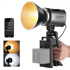 MS60B NEEWER
- Brightness: 50%
- 5500K
- CCT