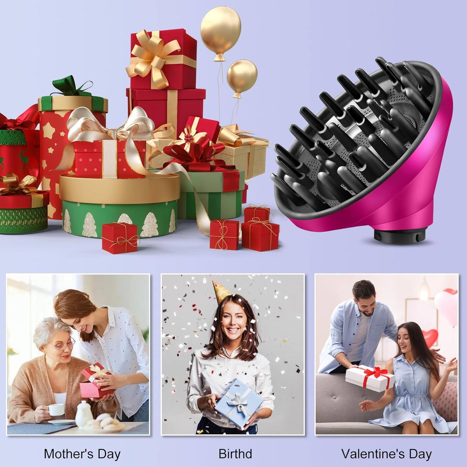 Mother's Day  
Birthd  
Valentine's Day