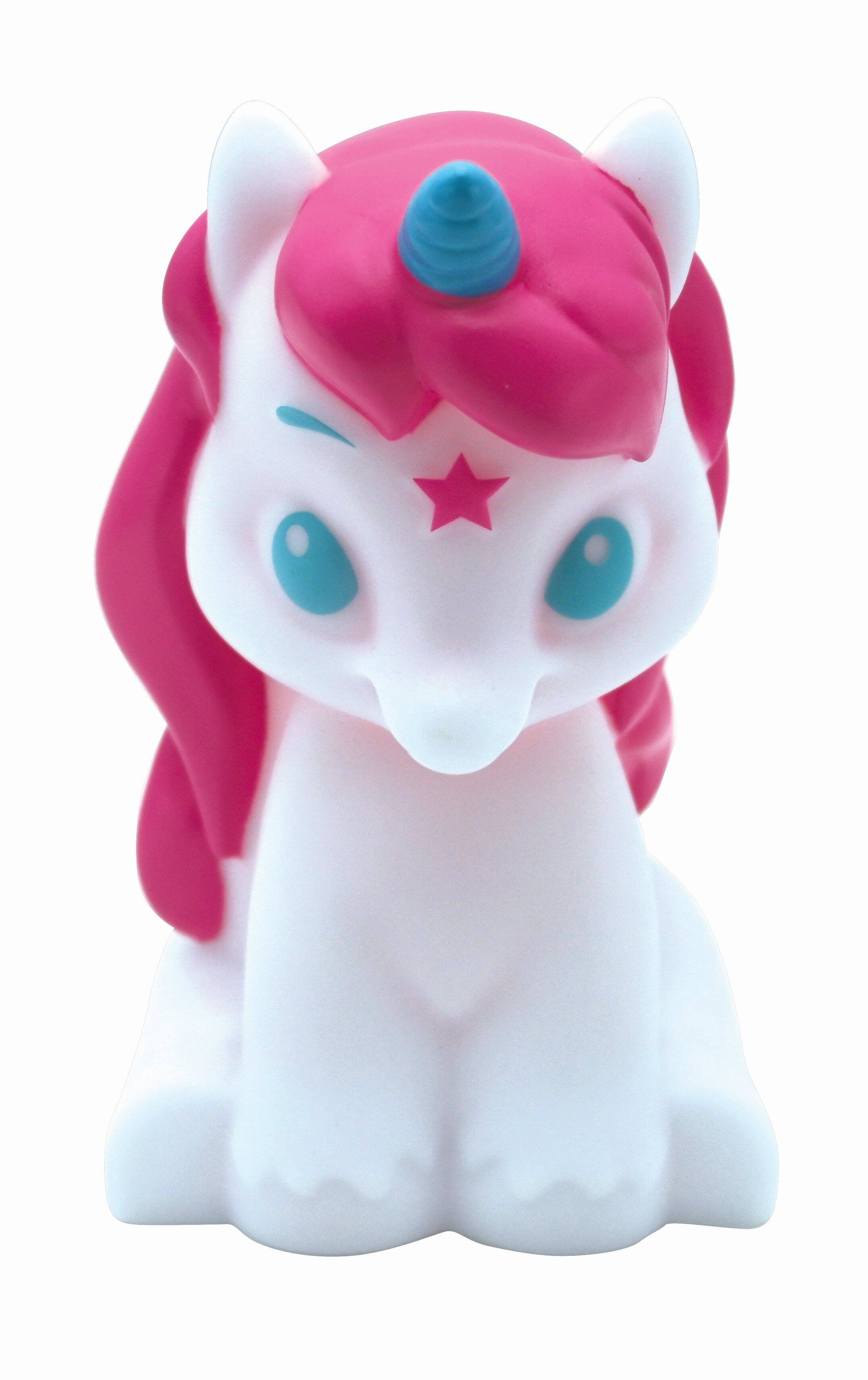 Alt View 4. Lexibook - Unicorn 3D Design Color Change Pocket Night Light.