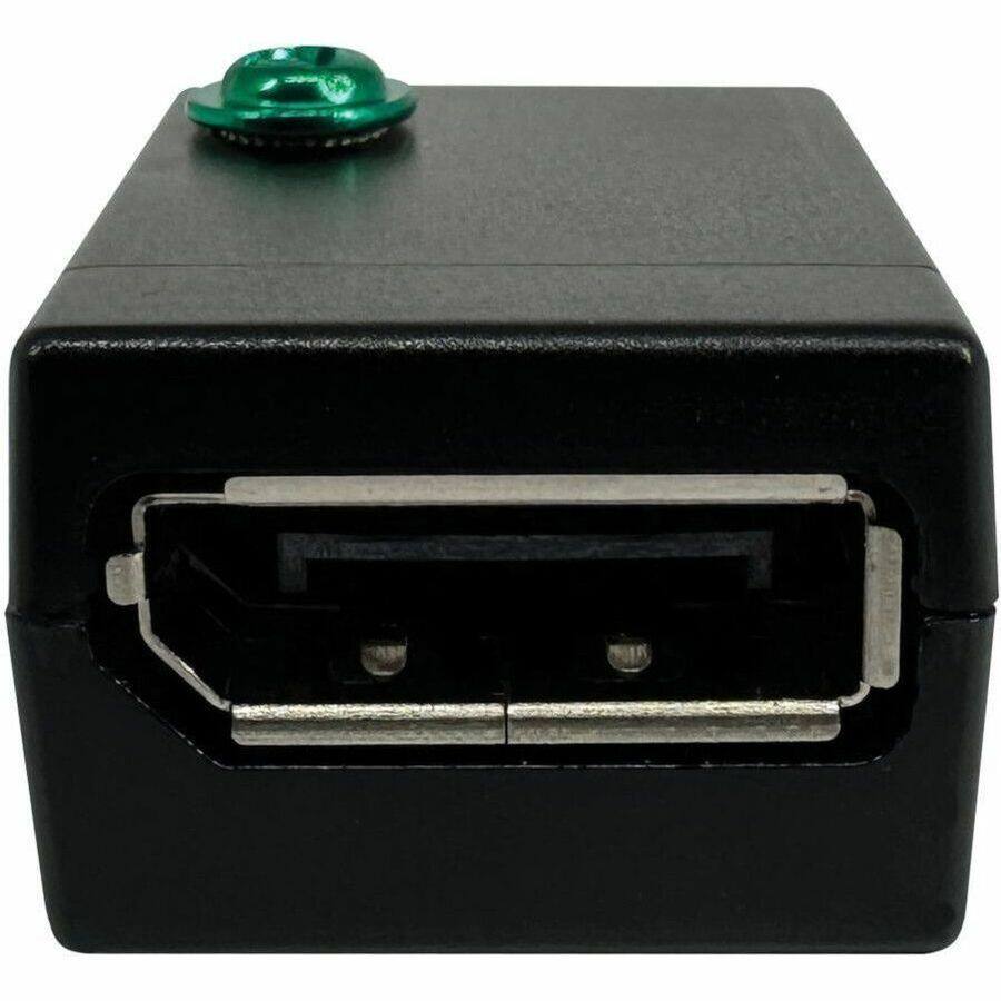 Alt View 3. Tripp Lite - Tripp Lite series In-Line DisplayPort Surge Protector - 4K 60 Hz, HDCP, IEC Compliant, TAA - A/V Equipment, Digital - Black.