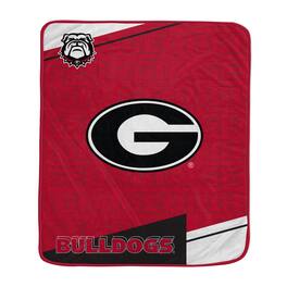 Pegasus - Georgia Bulldogs 50" x 60" Diagonal Ghost Ultra Soft Blanket - Multicolor