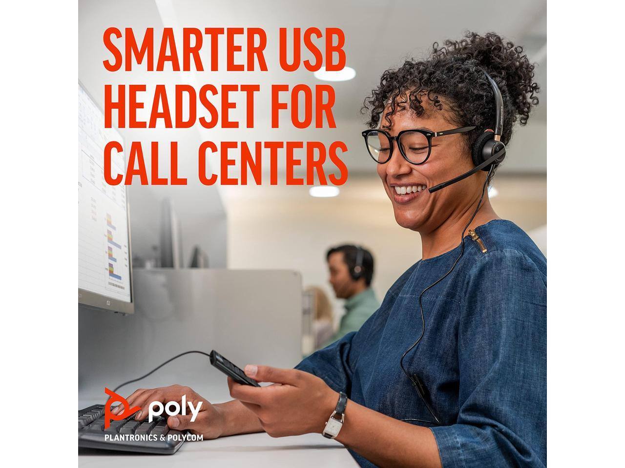 SMARTER USB HEADSET FOR CALL CENTERS

poly
PLANTRONICS & POLYCOM