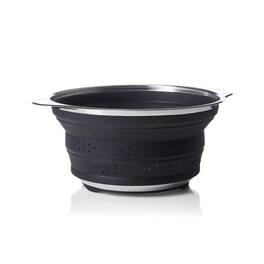 Better Houseware - Silicone Collapsible Colander - Black