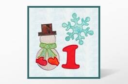 AccuQuilt - Winter Bliss Wall Hanging Machine Embroidery Designs CD Set by Marjorie Busby