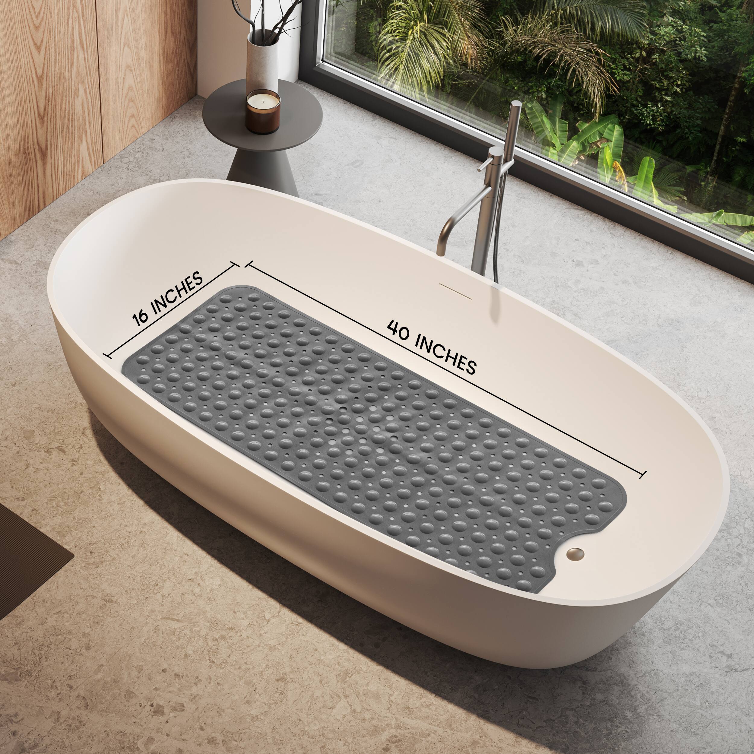 16 INCHES  
40 INCHES