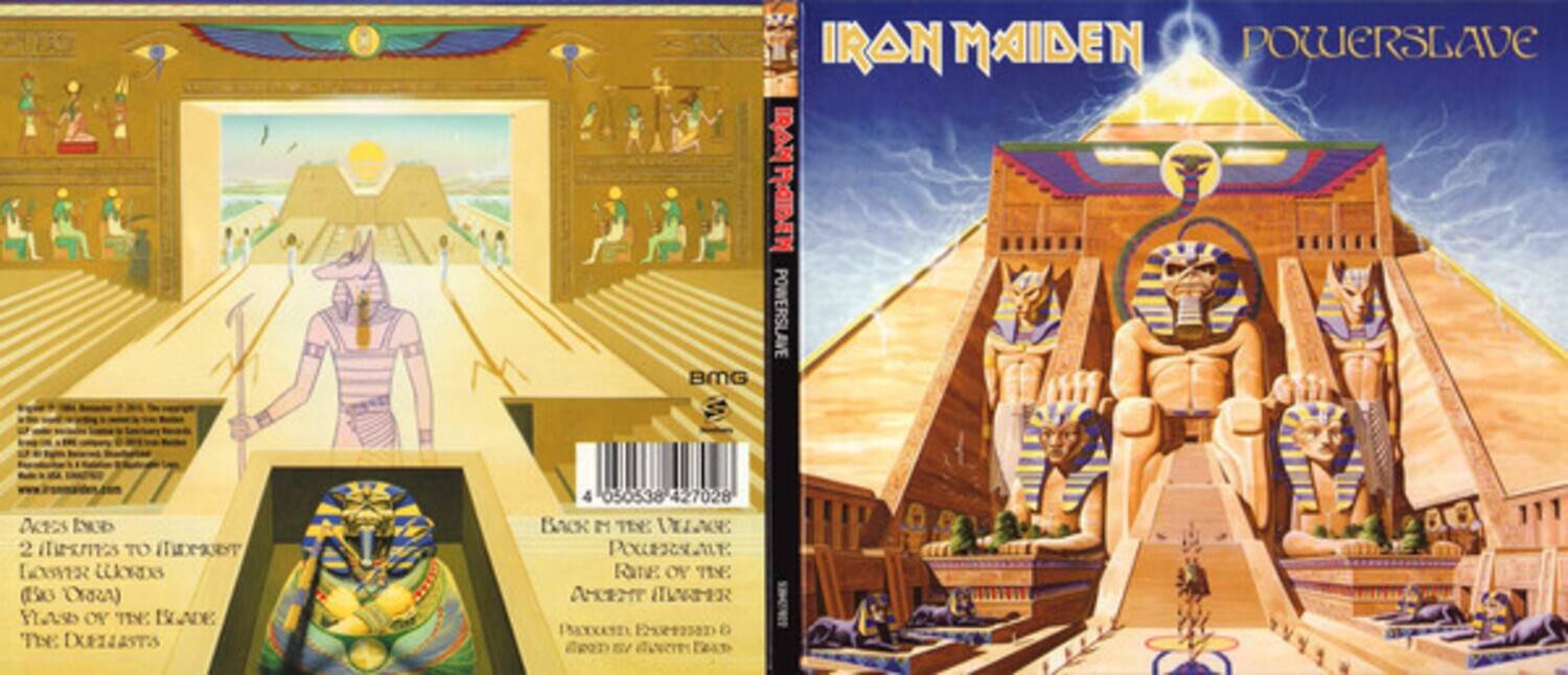 Iron Maiden - Powerslave   - COMPACT DISCS [CD]