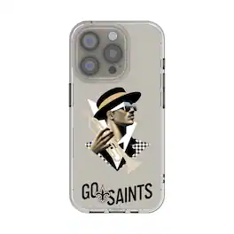 Keyscaper - NFL - New Orleans Saints iPhone Clear Case - 14 - Multicolor
