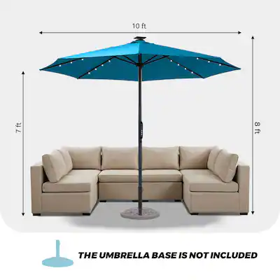 electric patio umbrella LIRUI Parasol Heater, Folding Outdoor Electric Infrared Space Heater with 3 Heating Panels for Pergola Or Gazabo for Outside Garden Terrace Home Essential : Patio, Lawn & Garden pole style and compatibility with standard bases make it the perfect 15ft Smart Electric Patio Umbrella,