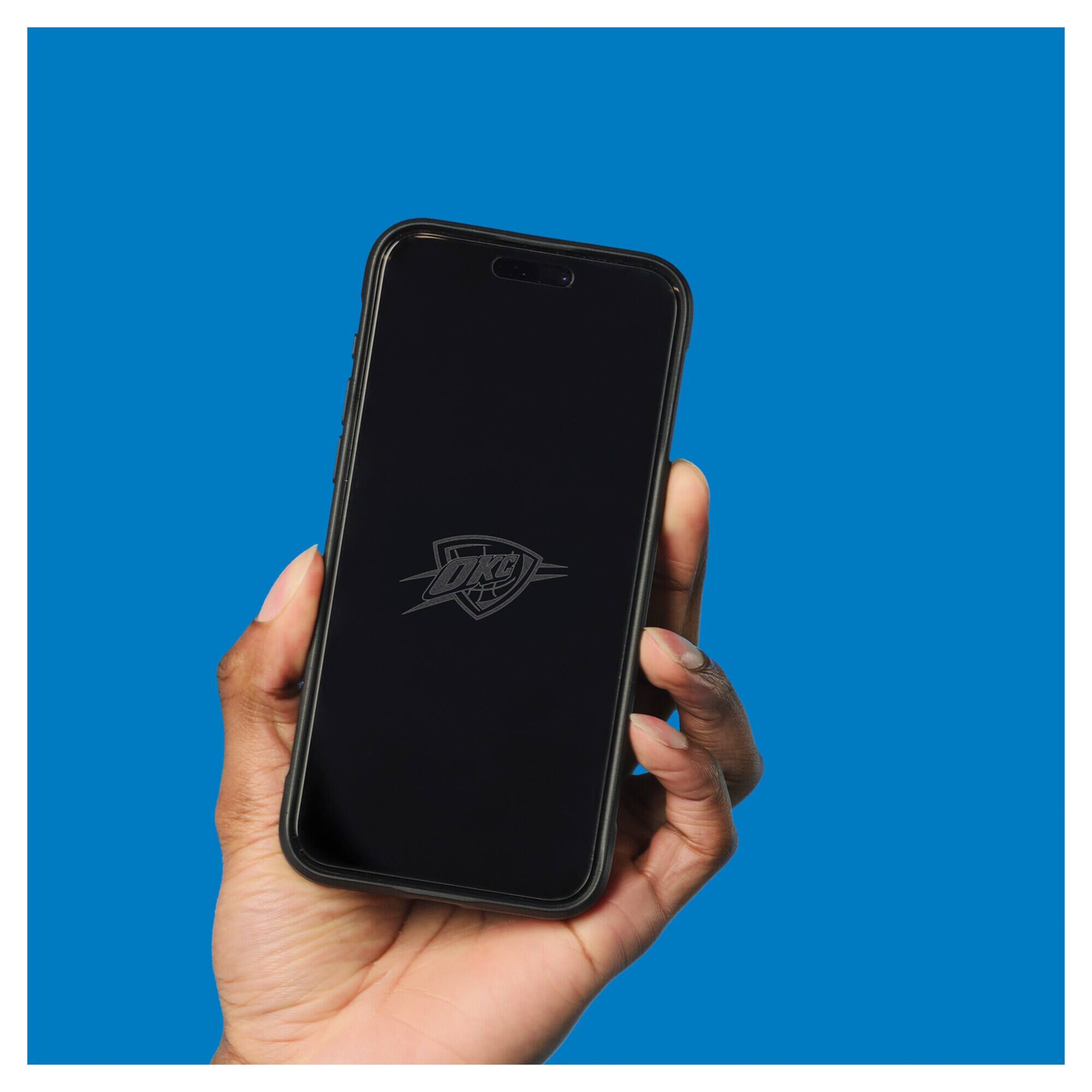 Alt View 3. Screen Skinz - Oklahoma City Thunder iPhone Clear Screen Protector - 17 Pro - Multicolor.