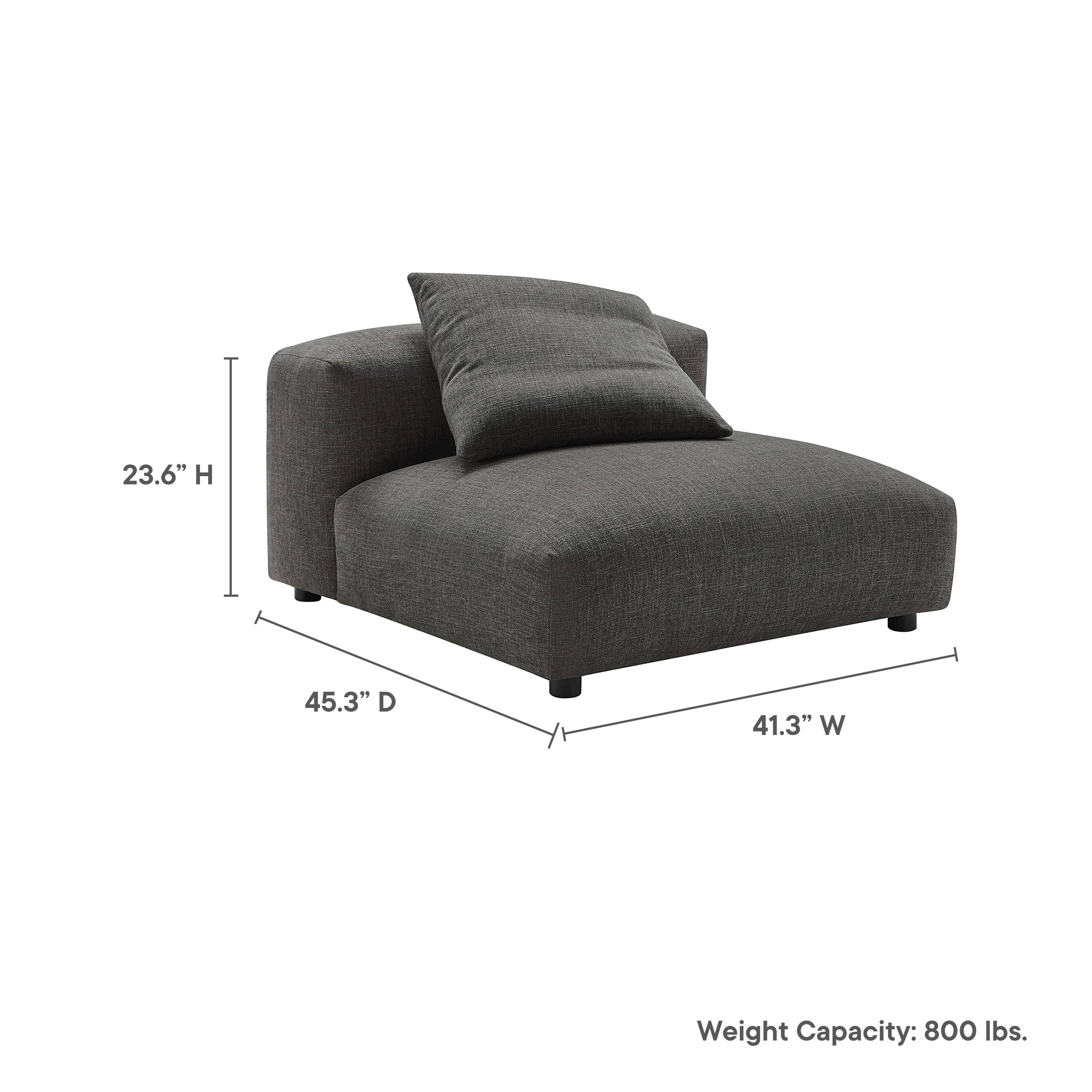 23.6" H 45.3" D 41.3" W  
Weight Capacity: 800 lbs.