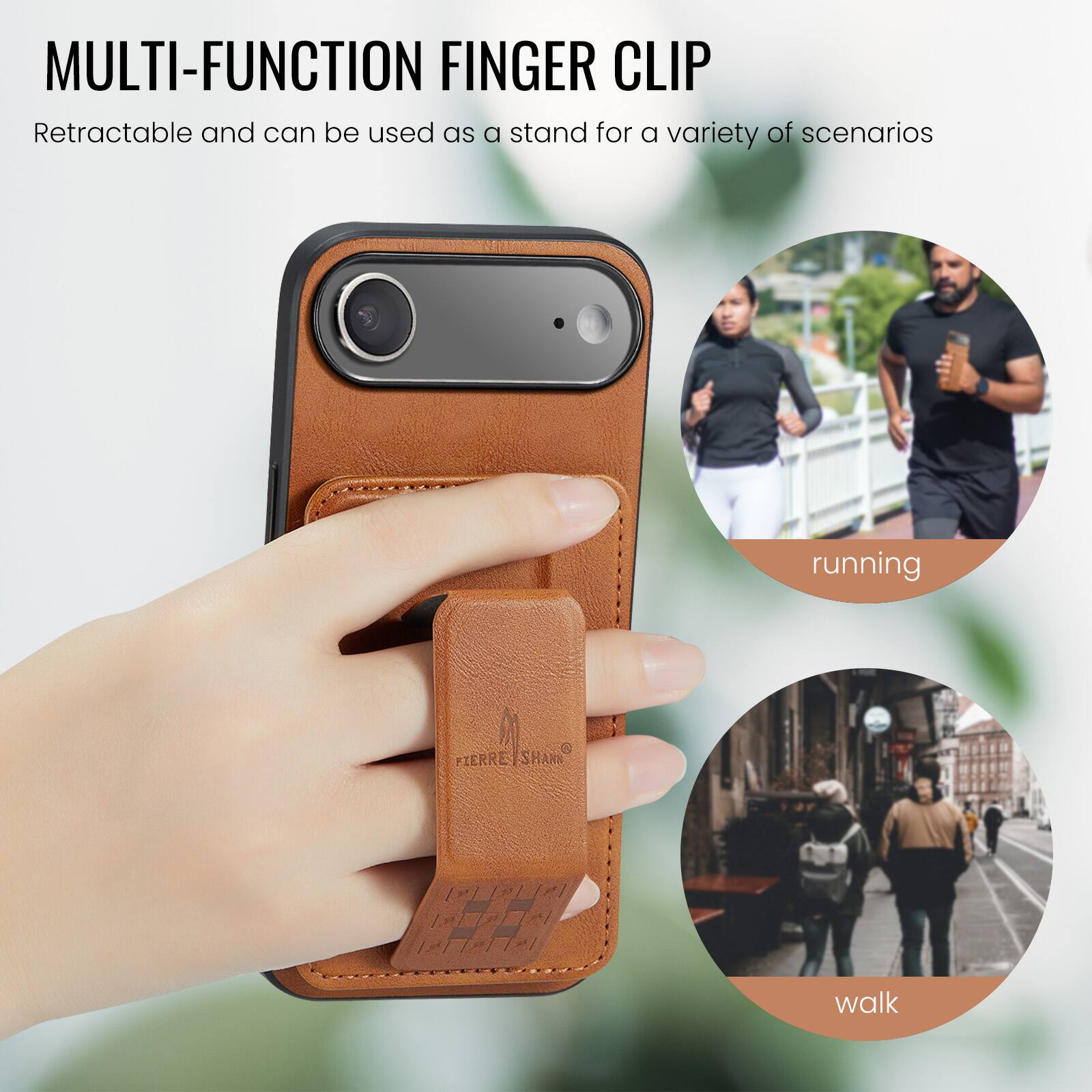 MULTI-FUNCTION FINGER CLIP

Retractable and can be used as a stand for a variety of scenarios

running

walk