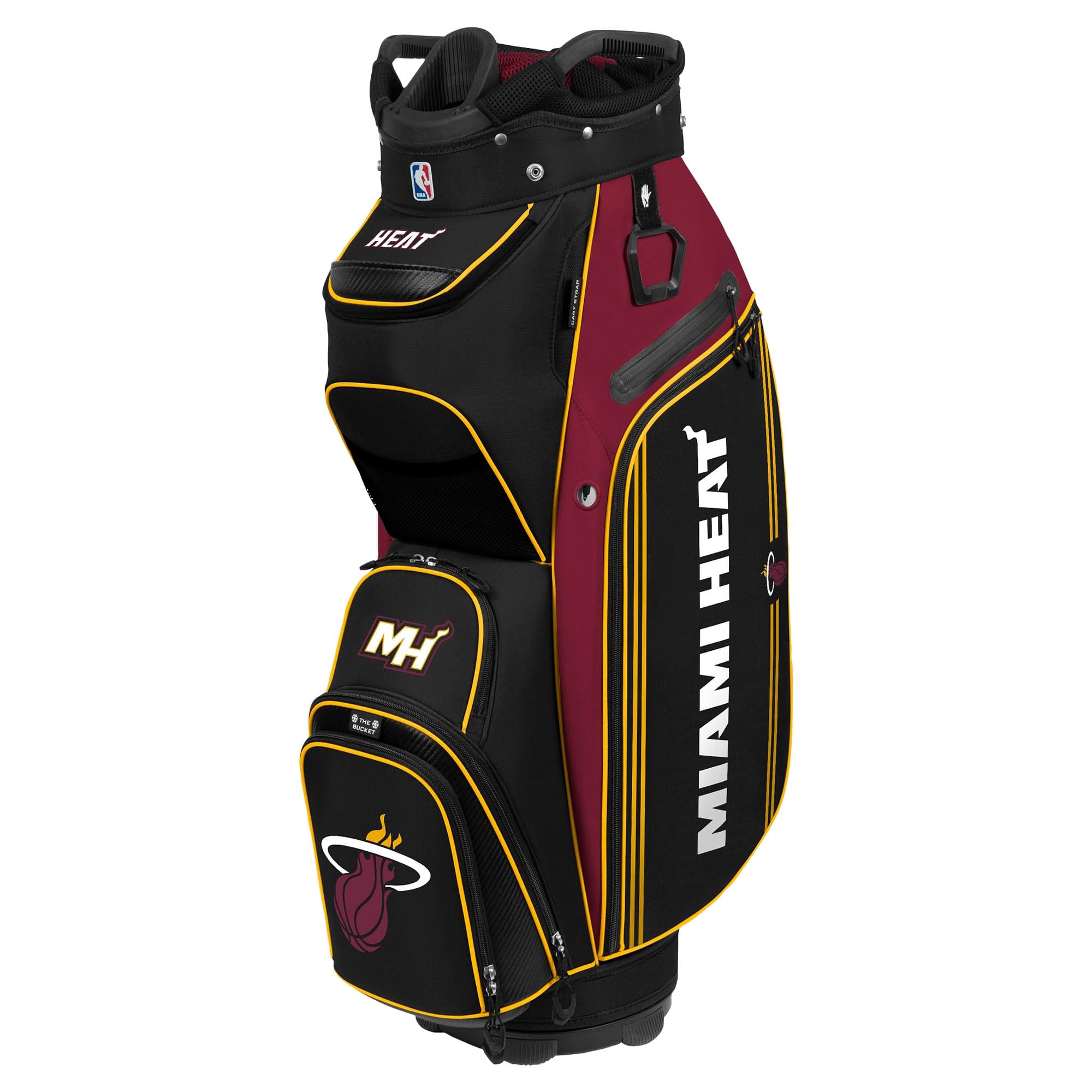 WinCraft - Miami Heat The Bucket III Cooler Cart Golf Bag - Multicolor