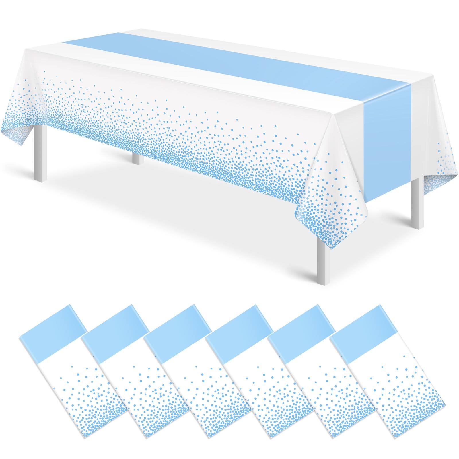 White Light Blue-108" x 54" (Rectangular)