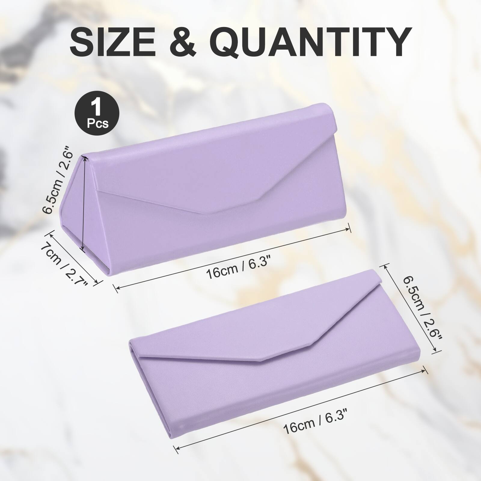 SIZE & QUANTITY

1 Pcs

6.5cm / 2.6"  
7cm / 2.7"  
16cm / 6.3"