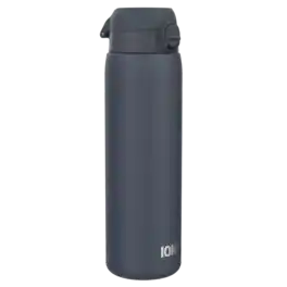 Ion8 - Single Walled Stainless Steel Water Bottle - 40oz - Ash Navy