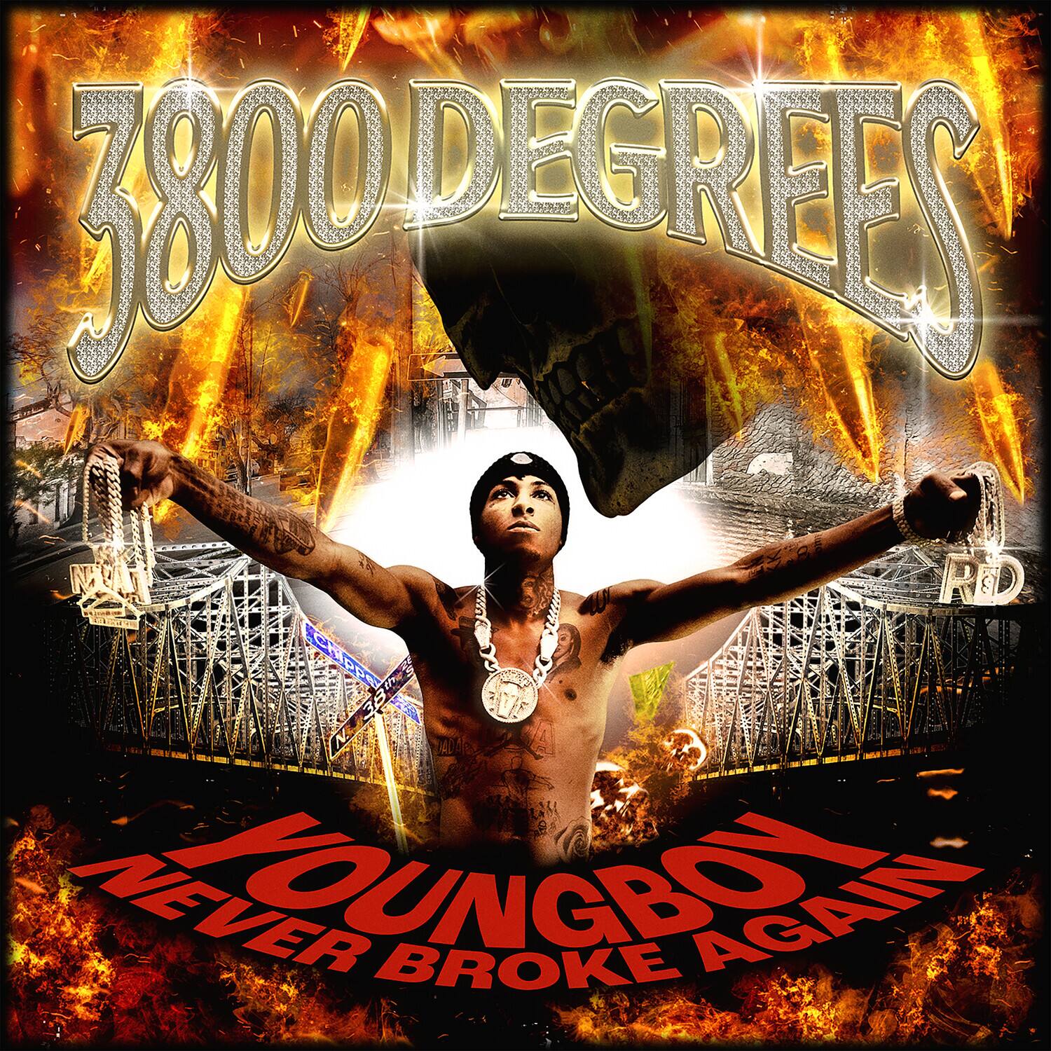 Youngboy Never Broke Again - 3800 Degrees   - COMPACT DISCS [CD]