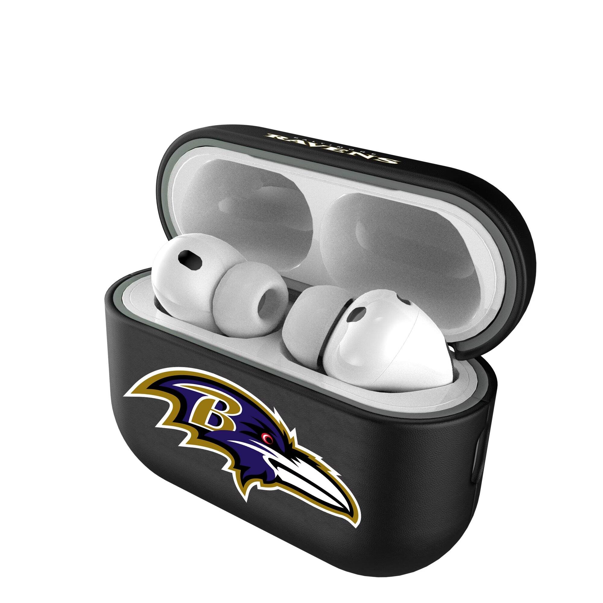 Alt View 3. Keyscaper - Baltimore Ravens AirPods Pro 3rd Generation Case Cover - No Size - Black.