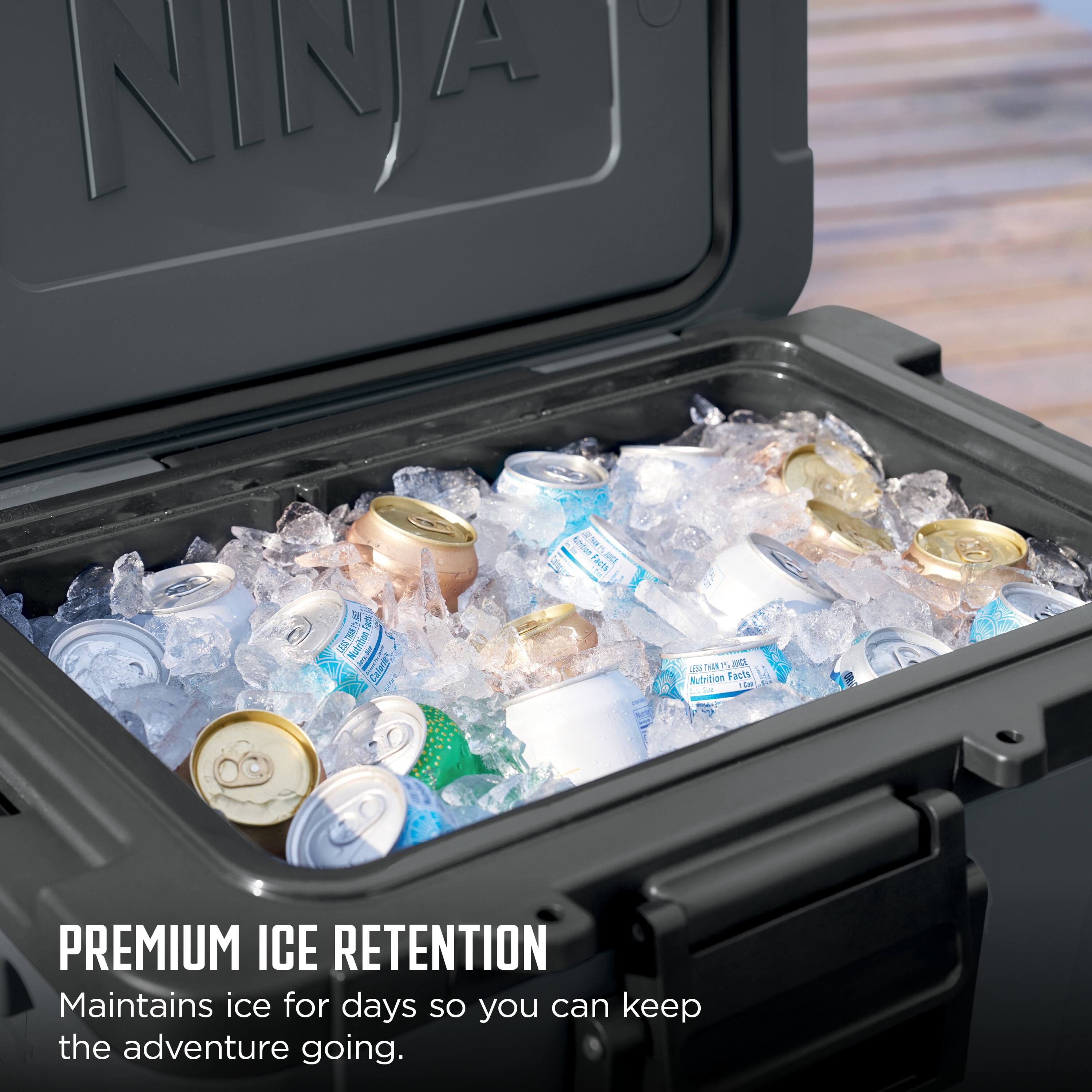 NINA M  
3 Mutrition i 1 Colory nntun 2N  
Y Facts e i 42 oa 5 20 120  
Nutrition Facts - 1  
DA PREMIUM ICE RETENTION  
Maintains ice for days so you can keep the adventure going.