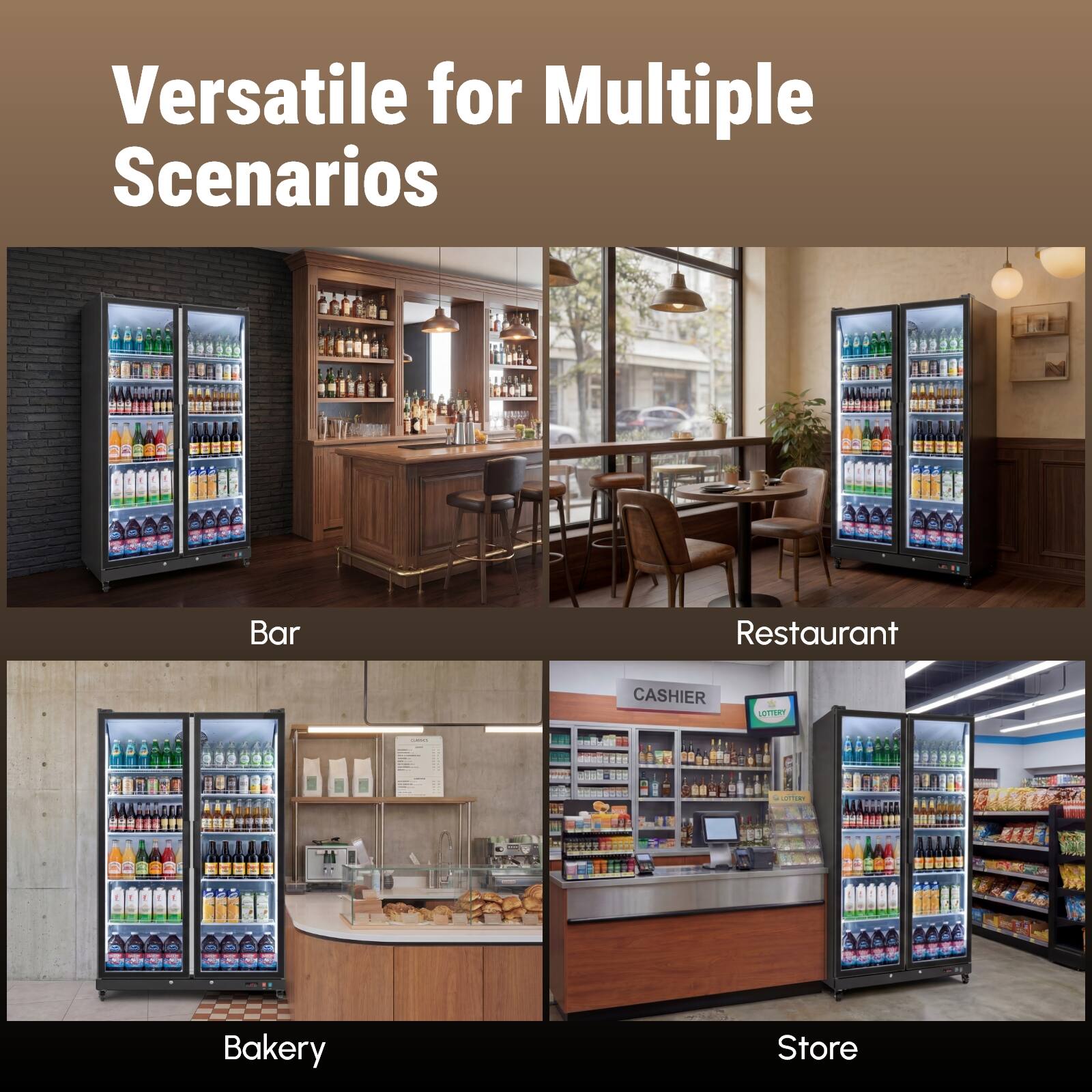 Versatile for Multiple Scenarios

Bar Restaurant CASHIER LOTTERY HINET mN - Bakery Store