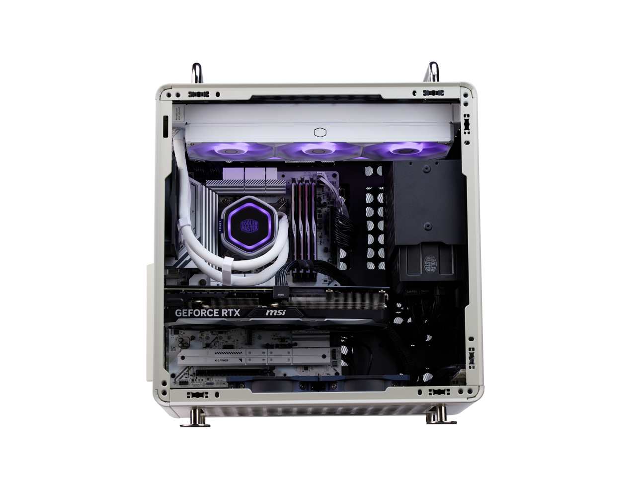 Cooler Master QUBE 540 ATX Mid Tower Case, 415mm GPU Clearance