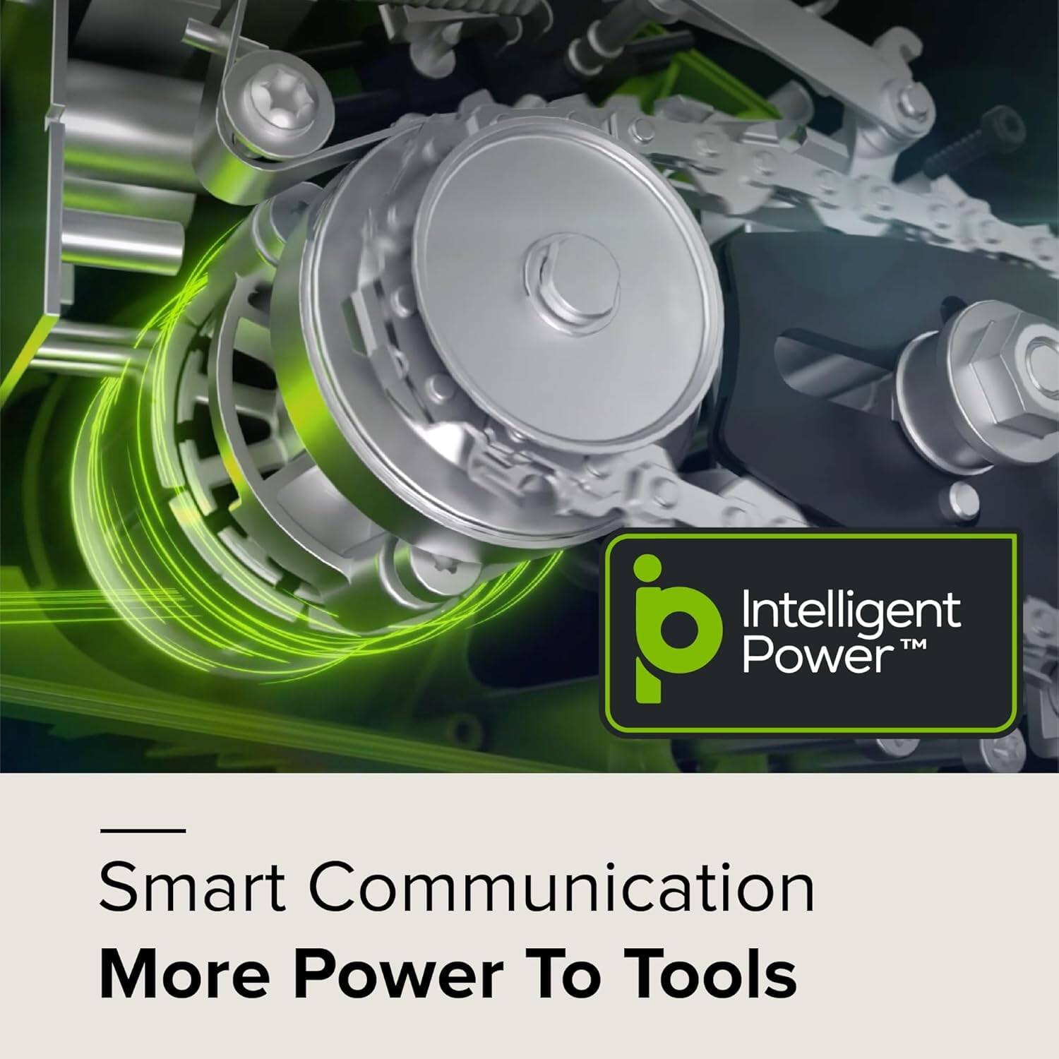 Intelligent Power™

Smart Communication  
More Power To Tools