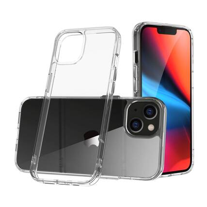 Front. Kitcheniva - Shockproof Crystal Clear Chromed Buttons Phone Case For iPhone 14 Pro Max - Clear.