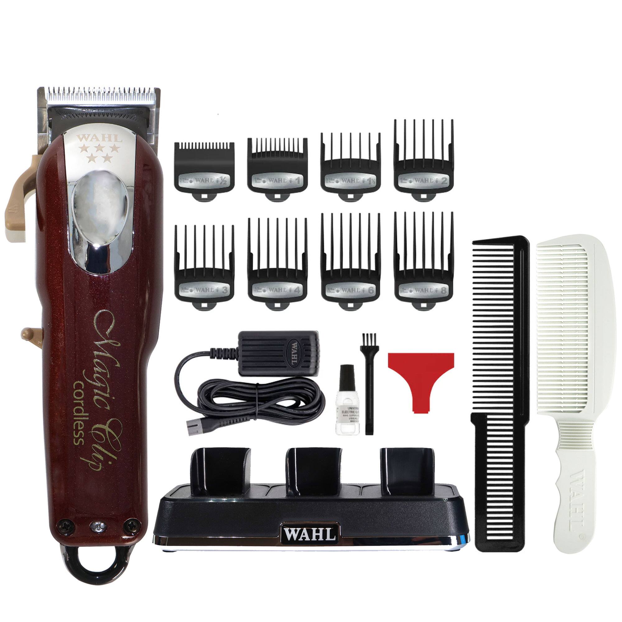 WAHL WAHL X WAHE WARL WARLL Magic cordless Clip WANL O WAHCA WAHLE WAHL WAHL WARLA WAHL