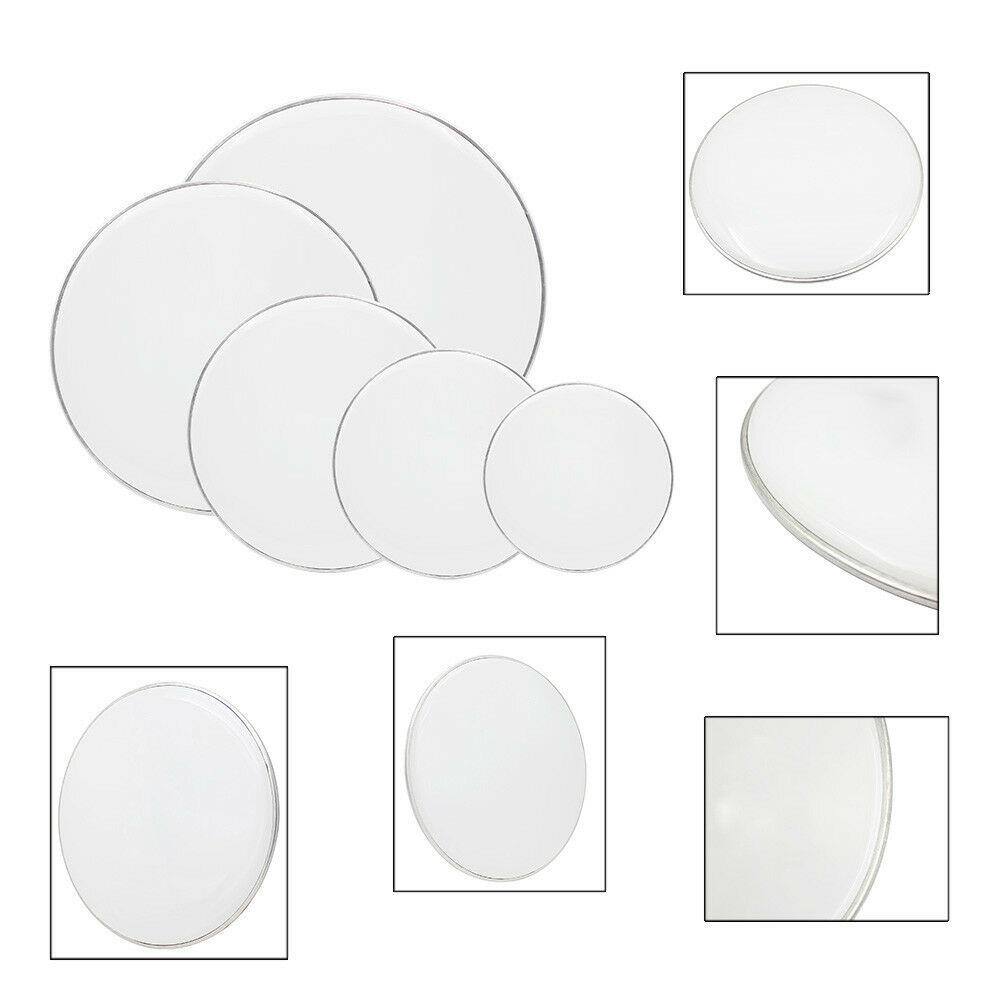 Alt View 4. Winado - New Professional 12" 13" 14" 16" 22" Drum Heads Drum Skins Set White.