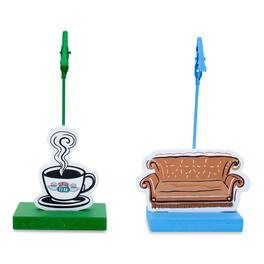 Silver Buffalo - Friends Central Perk Standing Photo Clip Holders | Set of 2 - Green