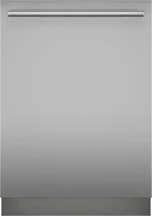 Front. Thermador - Star Sapphire 24" Top Control Smart Built-In Stainless Steel Tub Dishwasher with 3rd Rack and Masterpiece Handle, 42 dBA - Stainless Steel.