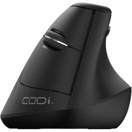 CODi - 6D Wireless Ergonomic Mouse - Optical - Scroll Wheel - Includes (1) AA battery - Wireless - Unknown