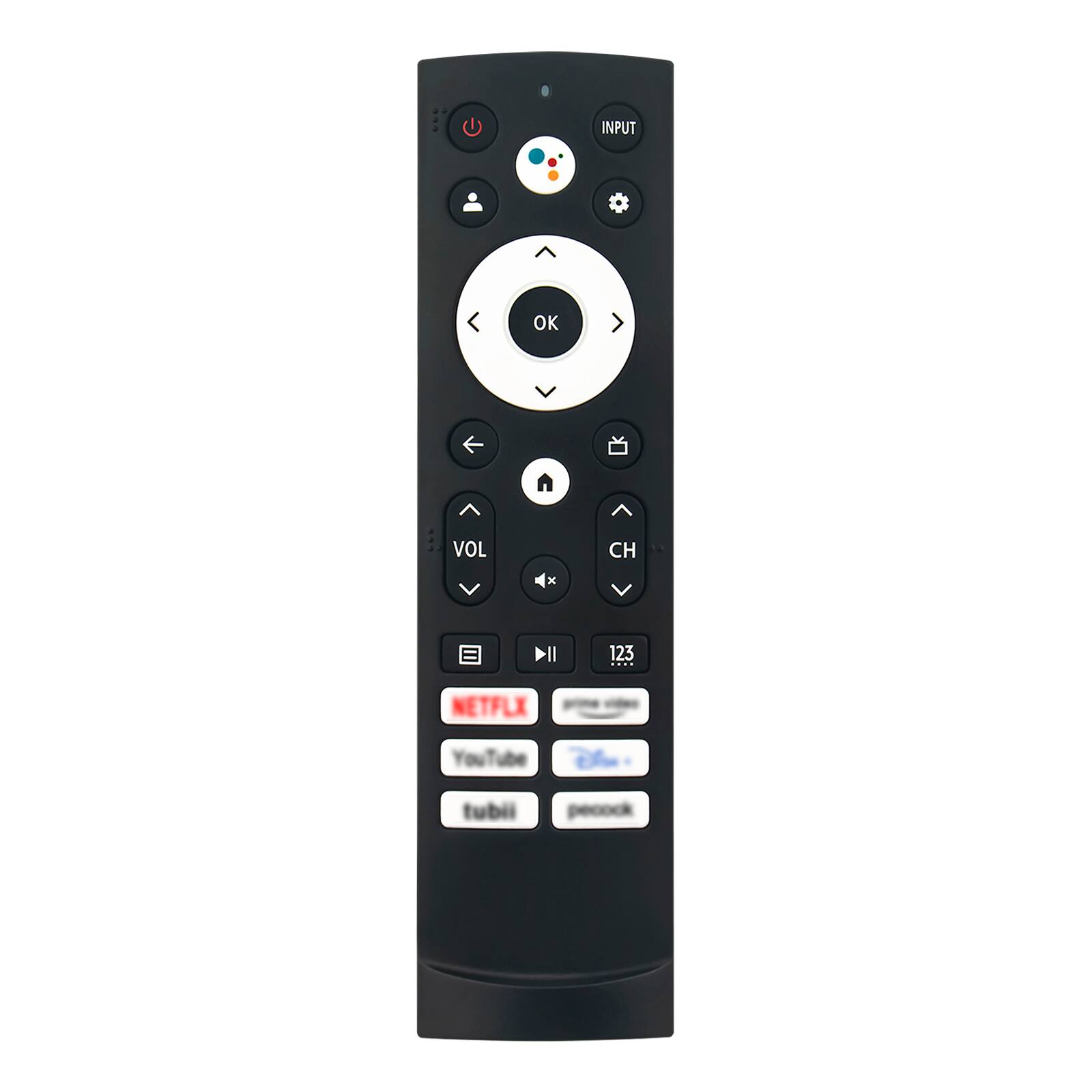 INPUT OK VOL CH x Il 123 NETFLIX YouTube tubii
