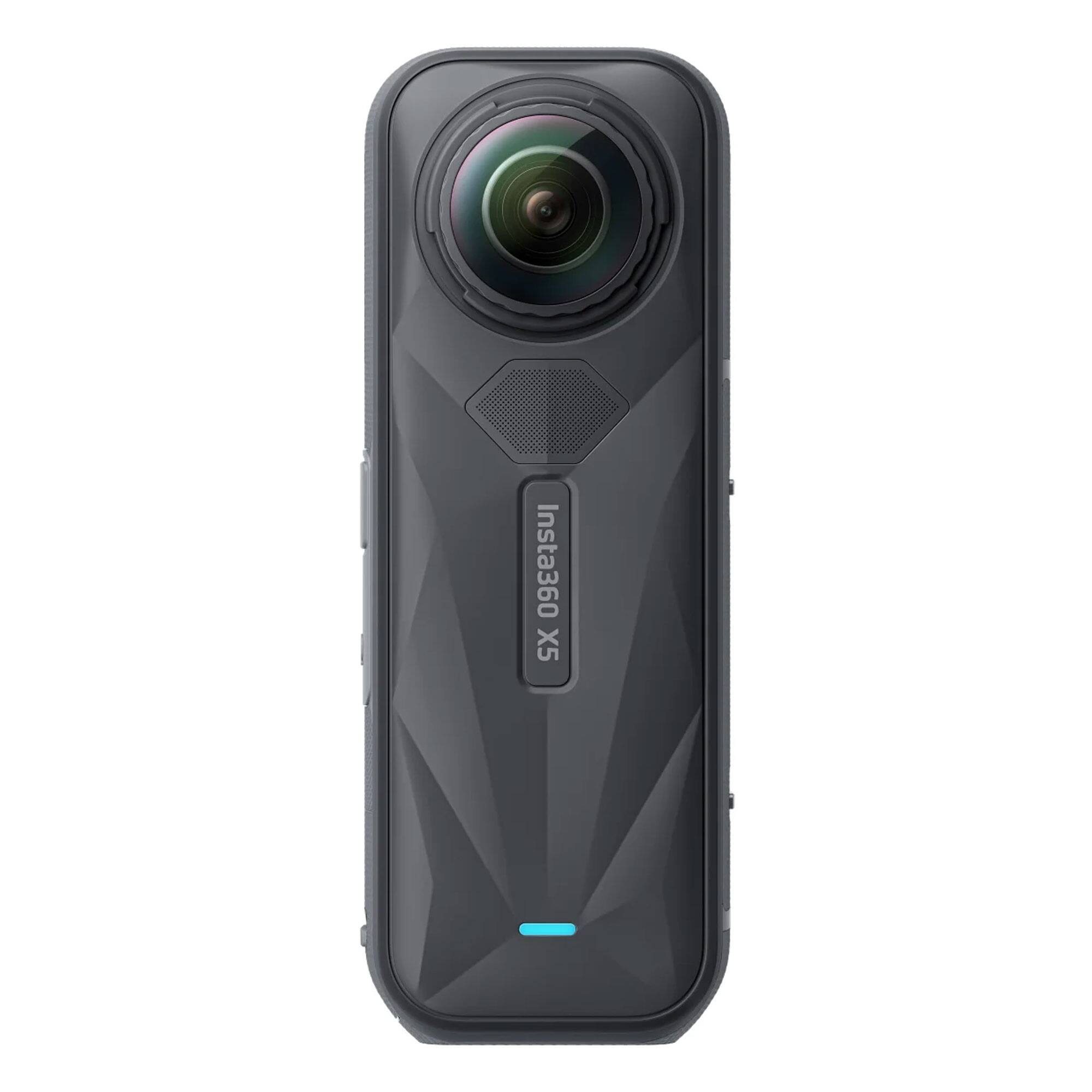 Back. Insta360 - Insta360 X5 - 8K 360° Action Camera Bundle - Black.