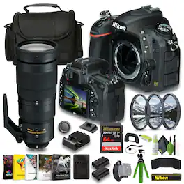 Nikon - D750 FX-format Digital SLR Camera (1543) Bundle (International Version) - Black