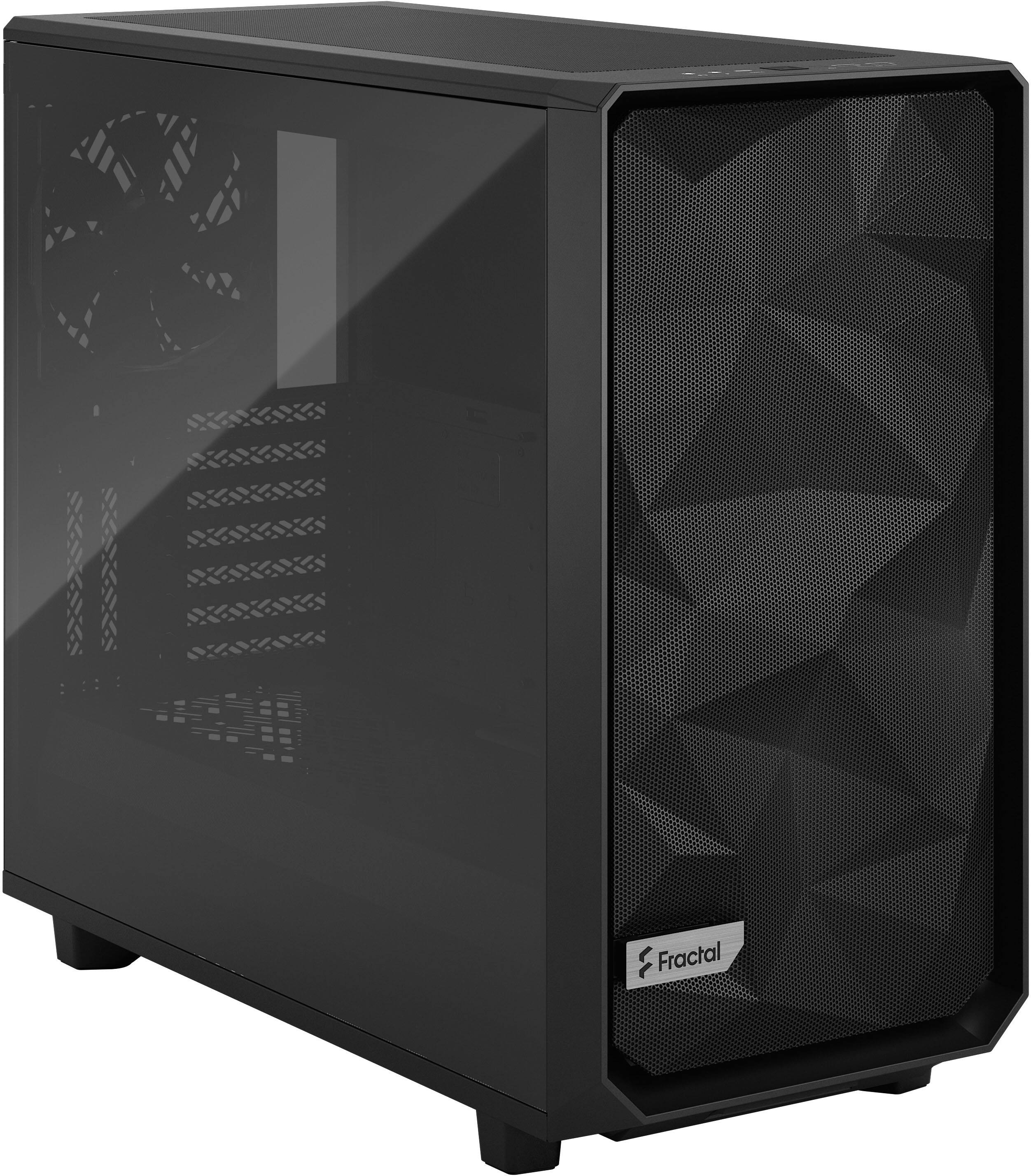 Fractal Design Meshify 2 Black ATX Dark Tinted Tempered Glass Window