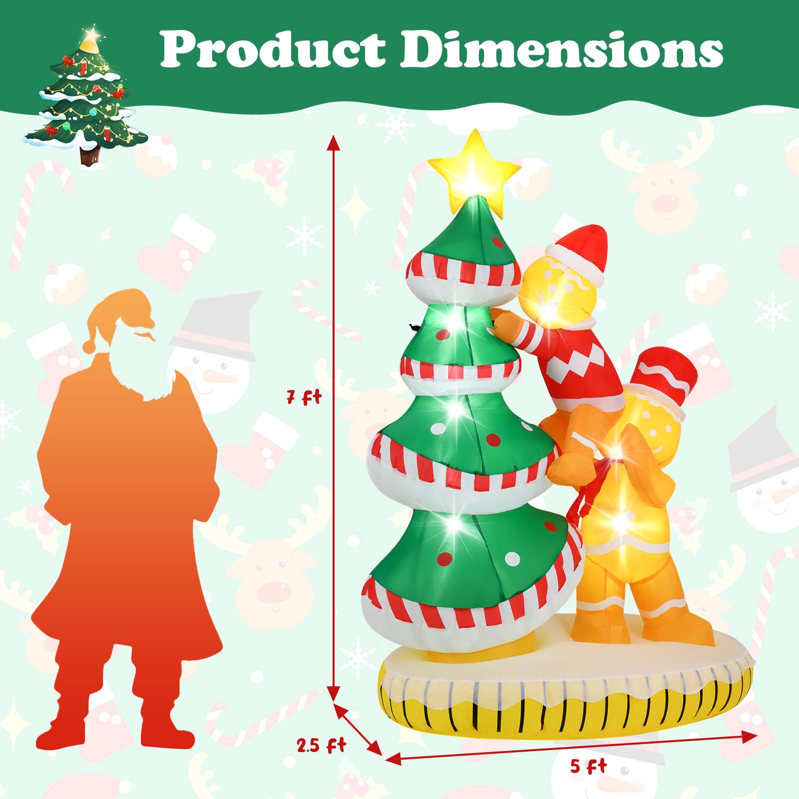 Product Dimensions

- Height: 7 ft
- Width: 5 ft
- Depth: 2.5 ft
