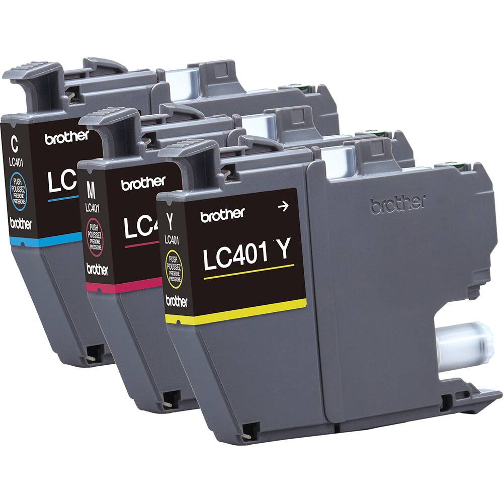 brother LC401 C brother LC401 M brother LC401 Y brother