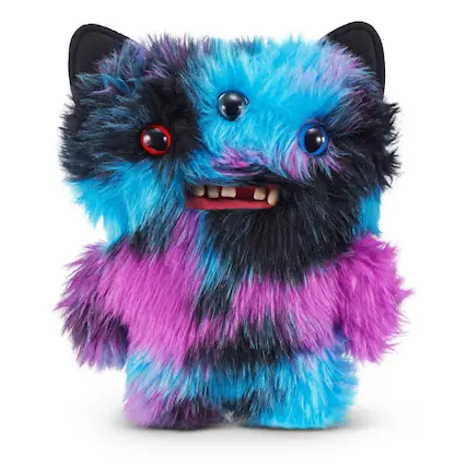 Front. Fuggler - Fuggler Funny Ugly Monster Plush Toy - 9 in Butt Ugly Pets (Reek-O - Black Cat) - Assorted Pre-Pack.