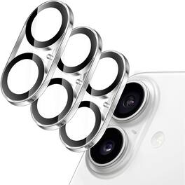 PARKER SLATER - iPhone 16/16 Plus Camera Lens Protector 3 Pack, Tempered Glass, HD - Clear